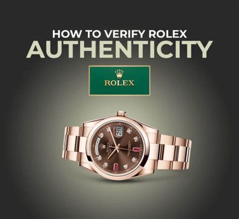 check rolex authenticity.